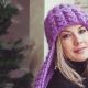 Ženska zimska kapa s iglama za pletenje s opisom: moderan, moderan, lijep